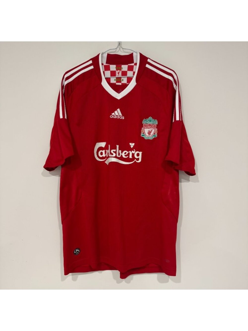 Adidas Liverpool FC 2008-10 Home Soccer Jersey Football Shirt 2008 2009 2010 L
